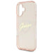Guess IML Heart iPhone 16 Case - Pink - Cell phone cases and covers<<<HurtelXML
