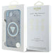 Guess IML Metal Glitter 4G Circle Triangle MagSafe Case for iPhone 16e - Blue - Cell phone cases and covers<<<HurtelXML