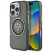 Guess IML Metal Mountain Logo MagSafe iPhone 16 Pro Case - Black - Cell phone cases and covers<<<HurtelXML