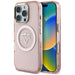 Guess IML Metal Mountain Logo MagSafe iPhone 16 Pro Case - Pink - Cell phone cases and covers<<<HurtelXML