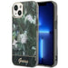 Guess Jungle Collection iPhone 14 Case - Green - Cell phone cases and covers<<<HurtelXML