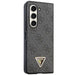 Guess Leather 4G Diamond Triangle case for Samsung Galaxy Z Fold 5 - black - Cell phone cases and covers<<<HurtelXML