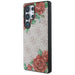 Guess Leather 4G Flowers Print Metal Classic Logo MagSafe Case for Samsung Galaxy S25 Ultra - Pink - Cell phone cases