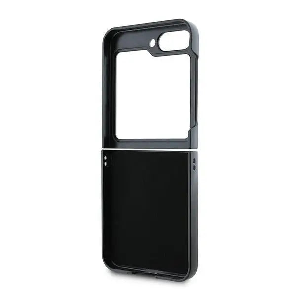 Guess Leather 4G Metal Logo Case for Samsung Galaxy Z Flip 6 - Pink - Cell phone cases and covers<<<HurtelXML