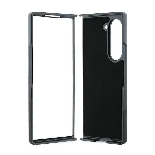 Guess Leather 4G Metal Logo Case for Samsung Galaxy Z Fold 6 - Pink - Cell phone cases and covers<<<HurtelXML