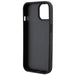 Guess Leather 4G Stamped case for iPhone 15 - black - Cell phone cases and covers<<<HurtelXML