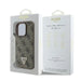 Guess Leather 4G Triangle Strass MagSafe Case for iPhone 16 Pro - Brown - Cell phone cases and covers<<<HurtelXML