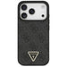 Guess Leather 4G Triangle Strass MagSafe Case for iPhone 17 Pro - Black - Cell phone cases and covers<<<HurtelXML