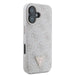 Guess Leather Metal Logo Strass Crossbody Case for iPhone 16 - Pink - Cell phone cases and covers<<<HurtelXML