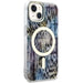 Guess Leopard MagSafe case for iPhone 14 - blue - Cell phone cases and covers<<<HurtelXML