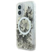 Guess Liquid Glitter Flower MagSafe iPhone 16 Case - Beige - Cell phone cases and covers<<<HurtelXML