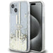 Guess Liquid Glitter Gold Stripes case for iPhone 15 / 14 / 13 - transparent - Cell phone cases and covers<<<HurtelXML