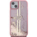 Guess Liquid Glitter Gold Stripes case for iPhone 15 Plus / 14 Plus - pink - Cell phone cases and covers<<<HurtelXML