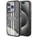 Guess Liquid Glitter Gold Stripes case for iPhone 15 Pro Max - black - Cell phone cases and covers<<<HurtelXML