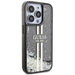 Guess Liquid Glitter Gold Stripes case for iPhone 15 Pro Max - black - Cell phone cases and covers<<<HurtelXML
