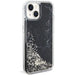 Guess Liquid Glitter Marble case for iPhone 14 - black - Cell phone cases and covers<<<HurtelXML