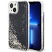 Guess Liquid Glitter Marble case for iPhone 14 - black - Cell phone cases and covers<<<HurtelXML