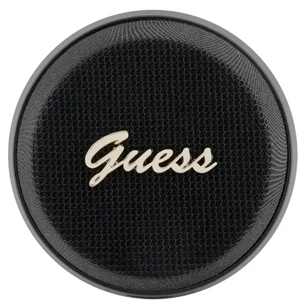 Guess Magnetic Script Metal Bluetooth speaker - black - Cell phone cases and covers<<<HurtelXML