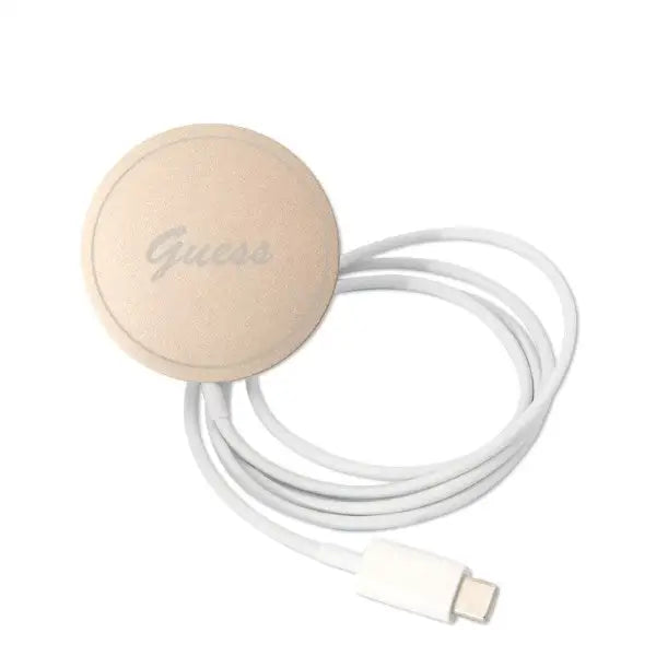 Guess MagSafe case + charger set for iPhone 14 Pro 6.1’’ - pink - Other cell phone equipment<<<HurtelXML