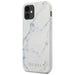 Guess Marble Case for iPhone 12 mini 5.4’’ - White - Cell phone cases and covers<<<HurtelXML