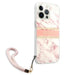 Guess Marble Strap Collection iPhone 13 Pro Max 6.7’’ Case - Pink - Cell phone cases and covers<<<HurtelXML