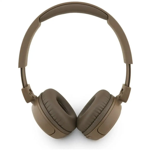 Guess Metal Logo Script Over-Ear Headphones - Brown - Headphones and speakers<<<HurtelXML