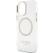 Guess Metal Outline Magsafe case for iPhone 12 / iPhone 12 Pro - gold - Cell phone cases and covers<<<HurtelXML