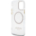 Guess Metal Outline Magsafe case for iPhone 12 / iPhone 12 Pro - gold - Cell phone cases and covers<<<HurtelXML