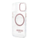 Guess Metal Outline MagSafe case for iPhone 13 - pink - Cell phone cases and covers<<<HurtelXML
