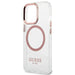 Guess Metal Outline MagSafe case for iPhone 13 Pro / iPhone 13 - pink - Cell phone cases and covers<<<HurtelXML