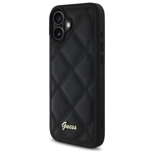 Guess New 4G Triangle case for iPhone 16 - black - Cell phone cases and covers<<<HurtelXML