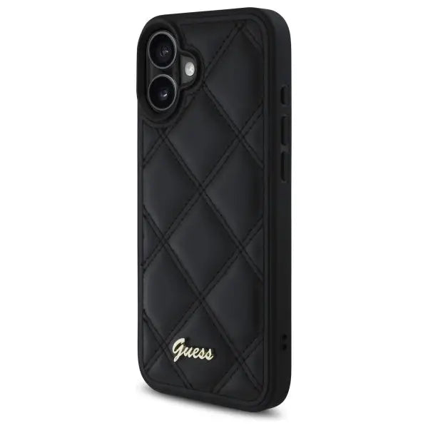 Guess New 4G Triangle case for iPhone 16 - black - Cell phone cases and covers<<<HurtelXML
