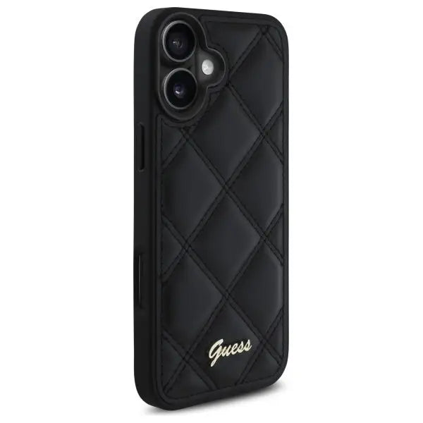 Guess New 4G Triangle case for iPhone 16 - black - Cell phone cases and covers<<<HurtelXML