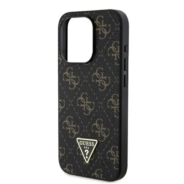 Guess New 4G Triangle Case for iPhone 16 Pro - Black - Cell phone cases and covers<<<HurtelXML