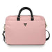 Guess Nylon Triangle Logo bag for a 16’’ laptop - pink - Laptop bags<<<HurtelXML