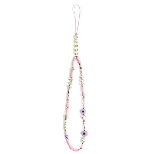 Guess pendant GUSTSHPP Phone Strap pink/pink Beads Shell - Other cell phone equipment<<<HurtelXML