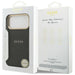Guess Peony Hot Stamp MagSafe Case for iPhone 17 Pro Max - Black - Cell phone cases and covers<<<HurtelXML