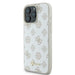Guess Peony Script Logo MagSafe iPhone 16 Pro Case - White - Cell phone cases and covers<<<HurtelXML