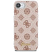 Guess Peony Script Logo MagSafe iPhone 16e Case - Brown - Cell phone cases and covers<<<HurtelXML