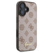 Guess Peony Script MagSafe iPhone 16 Case - Brown - Cell phone cases and covers<<<HurtelXML