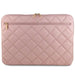 Guess Quilted 4G cover for a 16’’ laptop - pink - Laptop bags<<<HurtelXML