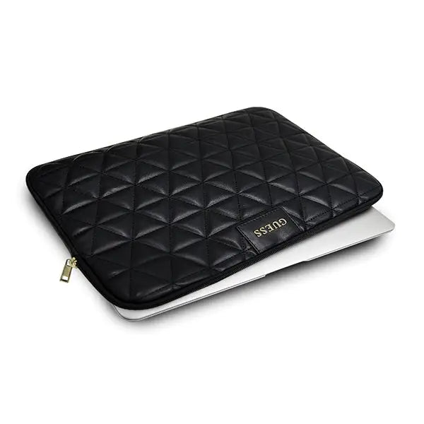 Guess Quilted cover for a 13’’ laptop - black - Laptop bags<<<HurtelXML