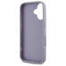 Guess Quilted Metal Logo case for iPhone 16 - light purple - Cell phone cases and covers<<<HurtelXML