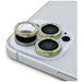 Guess Rhinestone Camera Lens Glass for iPhone 16 Pro / 16 Pro Max - Gold - Cell phone tempered glass<<<HurtelXML