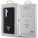Guess Rhinestone Triangle case for Samsung Galaxy S24 - black - Cell phone cases and covers<<<HurtelXML