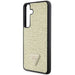 Guess Rhinestone Triangle case for Samsung Galaxy S24+ - gold - Cell phone cases and covers<<<HurtelXML