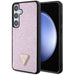 Guess Rhinestone Triangle case for Samsung Galaxy S24+ - pink - Cell phone cases and covers<<<HurtelXML