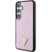 Guess Rhinestone Triangle case for Samsung Galaxy S24+ - pink - Cell phone cases and covers<<<HurtelXML