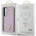 Guess Rhinestone Triangle case for Samsung Galaxy S24+ - pink - Cell phone cases and covers<<<HurtelXML