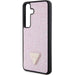Guess Rhinestone Triangle case for Samsung Galaxy S24 - pink - Cell phone cases and covers<<<HurtelXML
